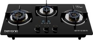 BEYOND BY BYONDNXT Dorado Plus Smart Hobtop with Digital Timer FFD and Auto Ignition Stainless Steel, Glass Automatic Hob
