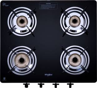 Whirlpool SUPREMO 460 CT Glass Manual Gas Stove