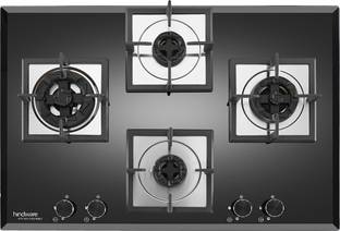 Hindware Smart Appliances Aster 4B 76CM Glass Automatic Hob