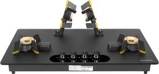 FABER Magiclift HT904|Liftable Burners|FFD|Matte Glass Finish|Easy Cleaning| Glass Automatic Hob