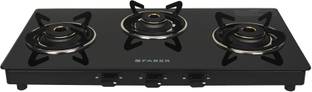 FABER COOKTOP MIST 3BB AURA Glass Manual Gas Stove