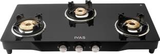 IVAS Ultraflame 3B Brass Manual Gas Stove