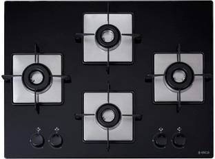 Elica FLEXI EC 470 DX BK Glass Automatic Hob