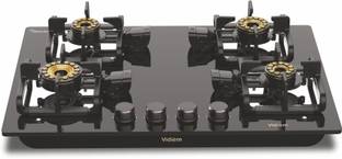 Vidiem Vidiem Vogue V1 4 Burner Glass Manual Hob