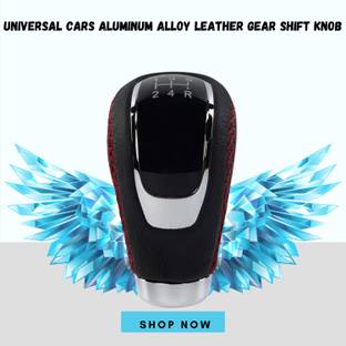 SRPHERE Aluminum Alloy, Leather Gear Knob