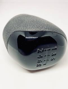 SNTP OGL Quality Gear Lever Knob For, Nexon Old Model 2017-2019, Black With Glossy Black Gear Knob