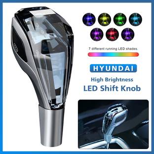 ASRYD Hyundai Crystal LED Car Gear Knob Touch MultiColor Manual Shifter Gear Knob
