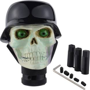 LAVITRA Skull Gear Knob Devil Soldier Shift Stick Lever Handle Shifter Head Gear Knob