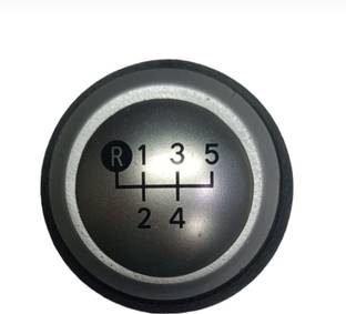 Auto-Ex ear Lever/Shifter Knob Etios 5 Gear Diesel Varient Only (Chrome Finish) Gear Knob