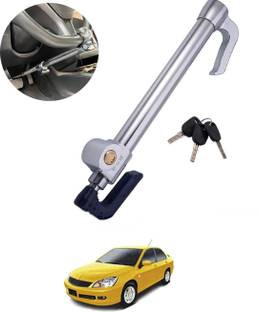 AYW Heavy Duty Double Protection Stainless Steering wheel lock with 3 keys-52 Gear Lock