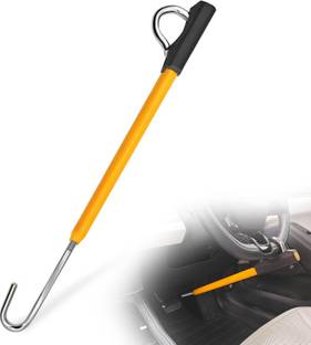 carfrill Car Steering Wheel Lock Steering Wheel Lock to Brake Pedal Lock Gear Lock