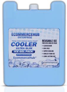 Ecommercehub Reusable Ice Gel Pack Ultra Slim Design Cooling Gel Pack Used for Cold Carrier, Beverage Cooler, Picnic/Outdoor Cooler Accessories