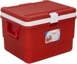 Aristo Insulated Chiller 35 liters Red Ice Cooling Box