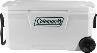 COLEMAN 100 QT Xtreme Marine Wheeled Cooler - Holds 160 Cans Wheeled Large Ice Box,94.6L Keeps the Ice™ up to 5 day - Holds 160 Cans