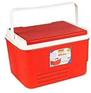 Aristo insulated Chiller Ice Box | Cold Drinks 6 Litre, Red plastic