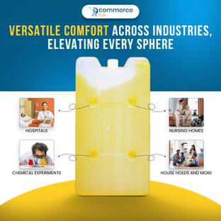 Ecommercehub Ice Gel Pack Reusable, Fully Sealed & Leakproof Reusable Long Lasting Cooling Gel Pack Pad