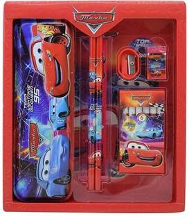 ROSEFAIR Stationery Box Pencil Pen Eraser Sharpener and Pencil Box Stationary Kit Set Geometry Box