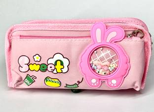 Mieka Sweet Pink Theme Geometry pouch for Girls Geometry Box