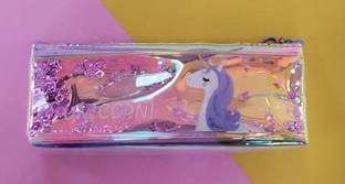 Willyard Unicorn Art Polyester Pencil Box Geometry Box