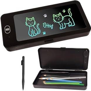 Poohan Geometry CASE LCD writing pad Boys Girls Multifunctional Stationery ORGANIZER Geometry Box