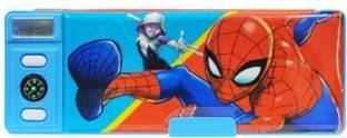 Barbarik Spiderman Big Size Geometry Box with Number Password Lock (Set of 1) Geometry Box