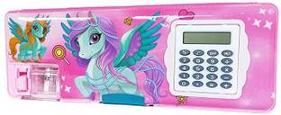 SANYA TRADERS UNICORN CALCULATOR GEMETORY BOX FOR SCHOOL KIDS Geometry Box