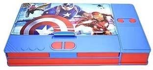 BLC Jumbo MultiFunctional Pencil Geometry Box with Integrated Sharpner for Boys Gift Geometry Box