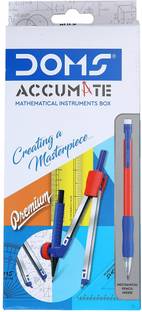 DOMS Accumate Mathematical Drawing Instrument Box Pack of 1 Geometry Box Geometry Box