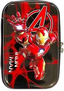 CYMA 3D EVA Pencil Pouches for Girls and Boys (Iron Man) (Multicolor) Geometry Box