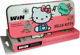 Win Hello Kitty Geometry 2 Box | Mathematical Instruments | School Box Kit Geometry Box