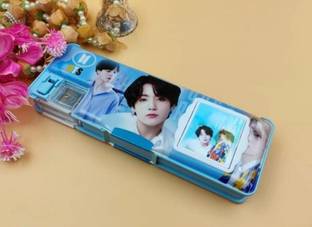 knob BTS Calculater Geometry Box For Kids Geometry Box