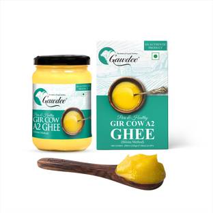 GAWDEE Gir Cow Premium A2 |Pure, Natural & Healthy|Curd-Churned Ghee Glass Bottle