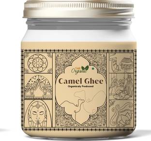 THARORGANIC Camel Ghee | Pure Camel Milk Ghee for Brain Health, Immunity, and Digestion Ghee Glass Bottle