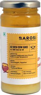BAROSI A2 Desi Cow Ghee Glass Bottle