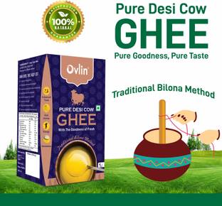 Ovlin Desi Cow Ghee| Bilona Method| Pure,healthy| Bilona Method From Curd Ghee Tetrapack