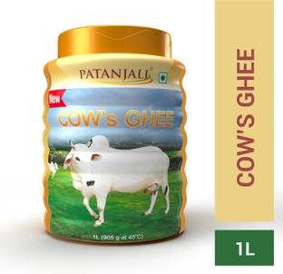 PATANJALI Cow's Ghee, Danedar, Rich Aroma, Natural & Healthy Plastic Bottle