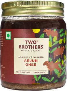 Two Brothers Organic Farms Arjun Ghee Glass Bottle