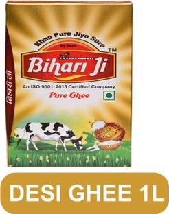 Bihari ji Desi ghee 1ltr tetra pack Ghee Tetrapack