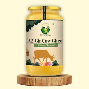Forever Farms A2 Desi Gir Cow ghee Glass Bottle Ghee Glass Bottle