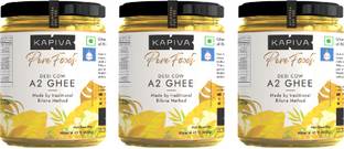 Kapiva A2 Desi Ghee (Helps Reduces Joint Pain and Improves Heart Functioning) Glass Bottle