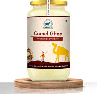 Go Fresho Desi Camel Ghee|Promotes Brain Health, Strong Immunity and Digestion Ghee Glass Bottle