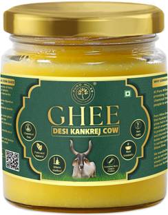 Puro Miles A2 Bilona Ghee |Made From Curd Churning |Pure Organic Ghee from Desi Kankrej Cow Ghee Glass Bottle