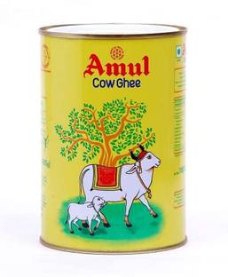 Amul Cow Ghee 1 Liter Tin Ghee Tin