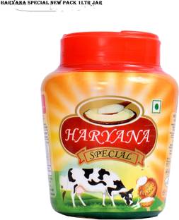 Haryana Special Lite Ghee 1ltr jar-1 Vanaspati Mason Jar
