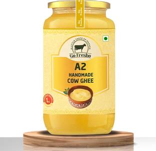 Go Fresho A2 Desi Cow | Bilona Method | Pure & Handmade | Ghee Glass Bottle