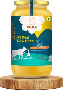 Sujla A2 Pure Desi Rich Handmade Cow Ghee Glass Bottle