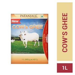 PATANJALI Pure Danedar Cow Ghee with Rich Aroma, Natural & Healthy, Tetrapack Ghee Box