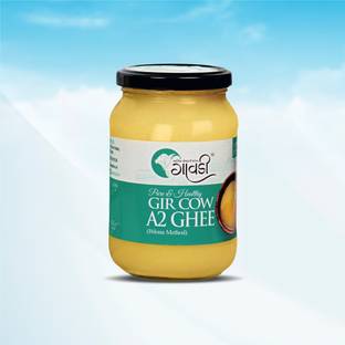 GAWDEE Gir Cow Premium A2 |Grassfed, Cultured|Traditional Ghee Glass Bottle