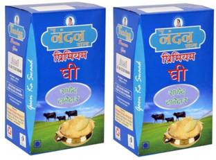 NEW NANDAN GOLD Premium Cow Ghee for a Healthy Life | Rich, Aromatic, and Nutritious Ghee Tetrapack