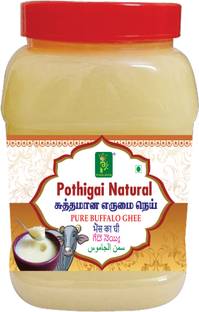 POTHIGAI NATURAL 100% PURE BUFFALO GHEE 1 LITRE Ghee Plastic Bottle